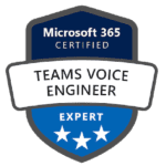 Certification for Microsoft 365 Teams Voice Engineer